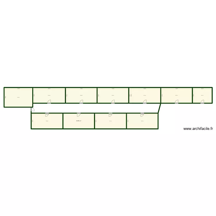 BOXES EXTERIEURS. Plan de 