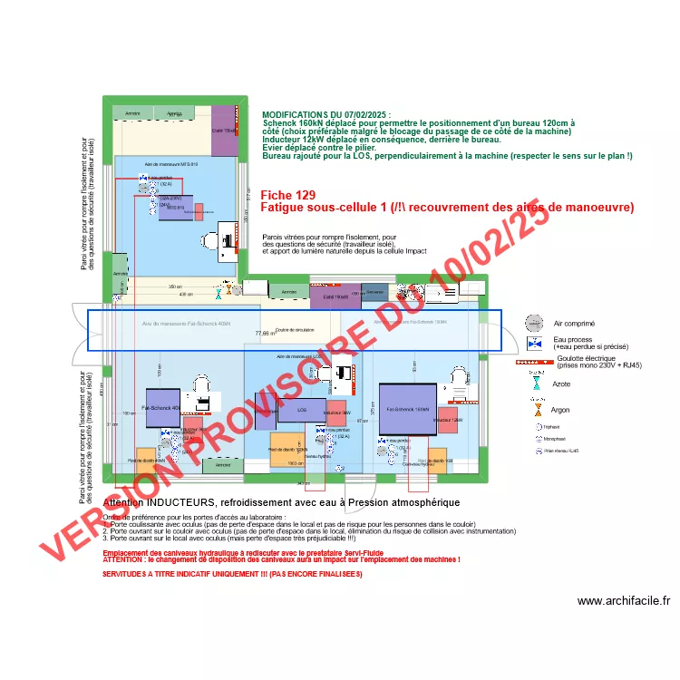Fatigue: Sous-cellule 1 2025-02-10. Plan de 