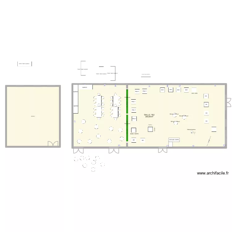 AGRACO OPTION 2. Plan de 2 et 341 m² AGRACO OPTION 2. Plan de 2 et 341 m²