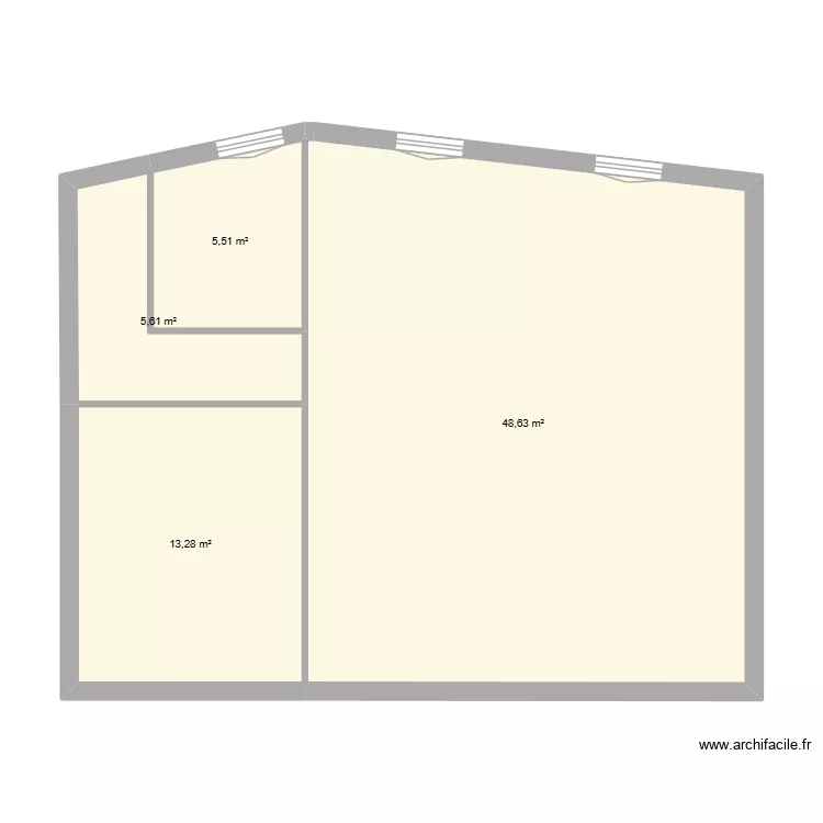 bbb. Plan de 4 et 73 m² bbb. Plan de 4 et 73 m²