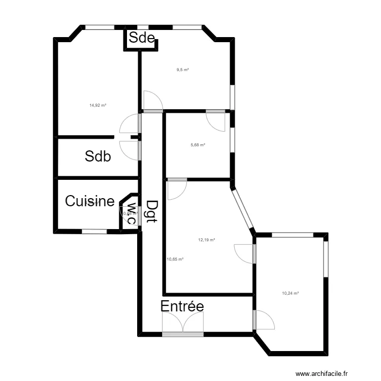 Plan 16&egrave;me (K.19/06). Plan de 