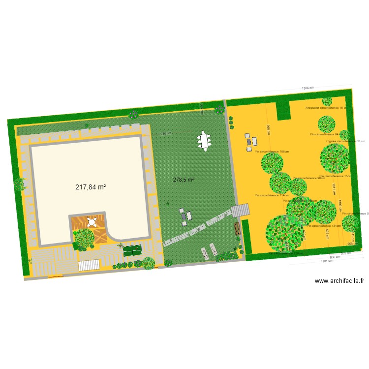 Actuel. Plan de 0 pièce et 0 m2