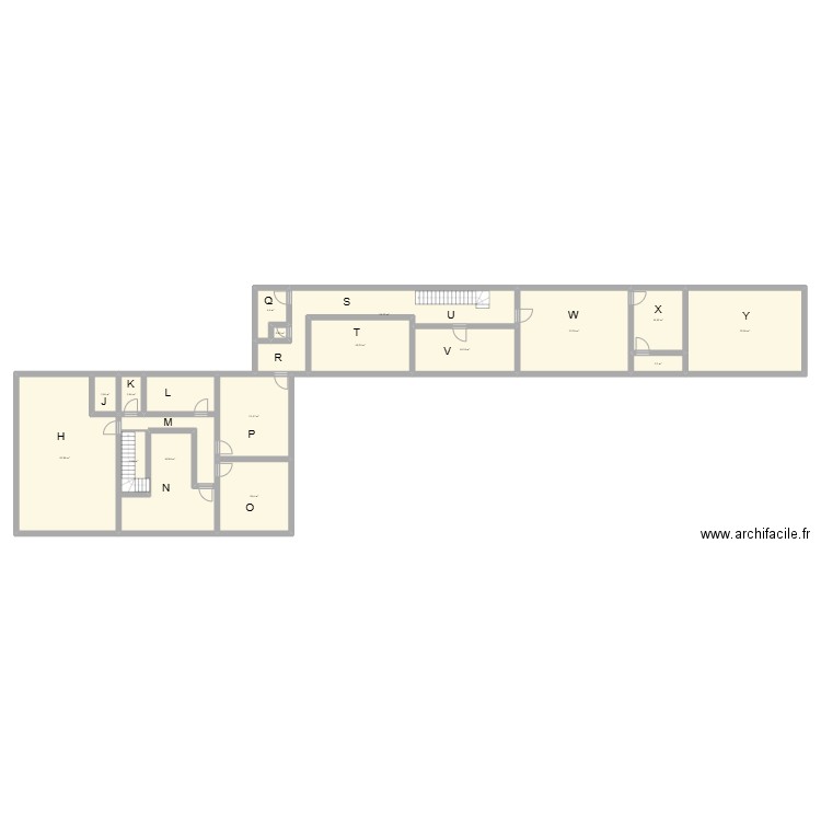 AU TUCO. Plan de 24 pièces et 622 m2