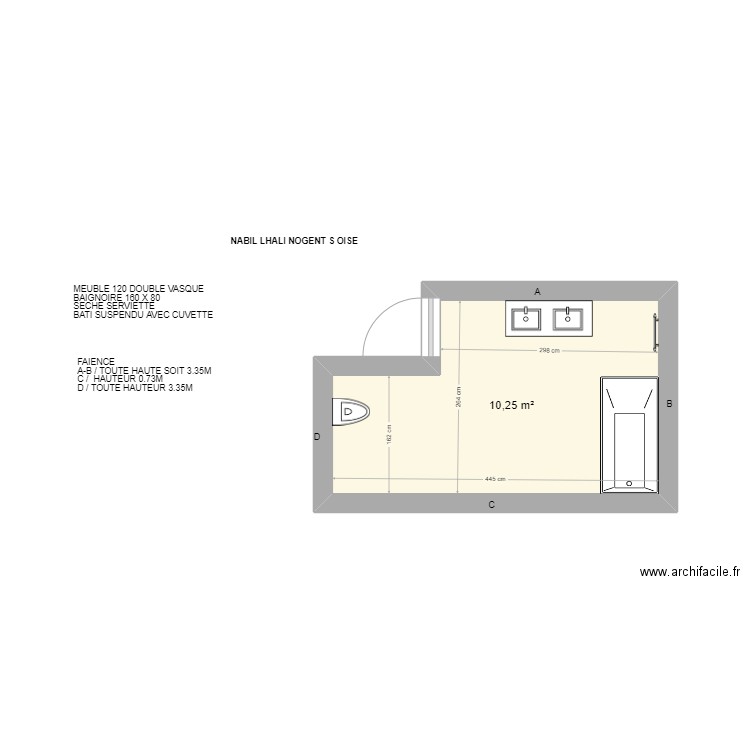 NABIL. Plan de 0 pièce et 0 m2