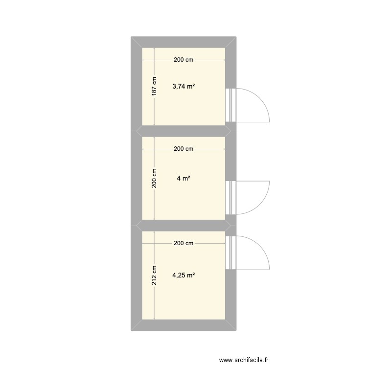 Plan 2 - Cuisine. Plan de 0 pièce et 0 m2