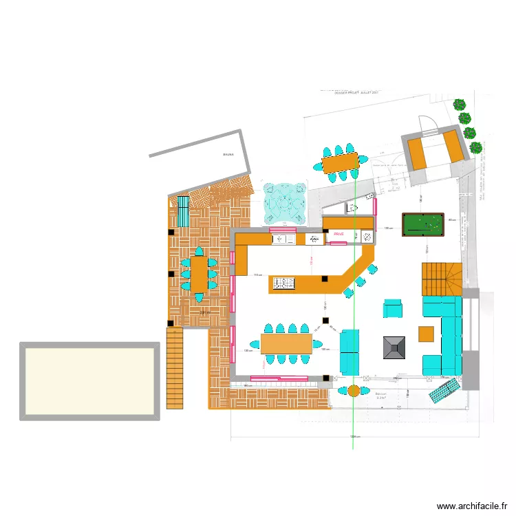 LE CHATELARD HAUT AUGMENTE SAM NV 2. Plan de 