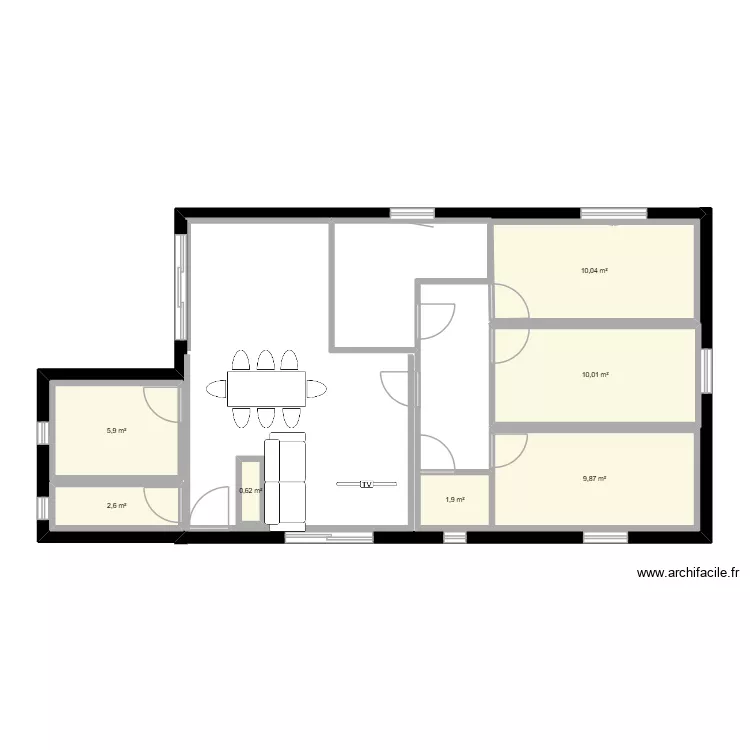 maison saint par marlène. Plan de 7 et 41 m² maison saint par marlène. Plan de 7 et 41 m²
