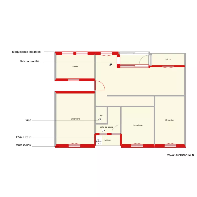 BUISSON &eacute;pe 2. Plan de 
