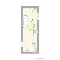 salle de bain en bas