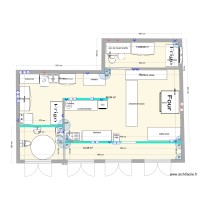 plan toilette en bas