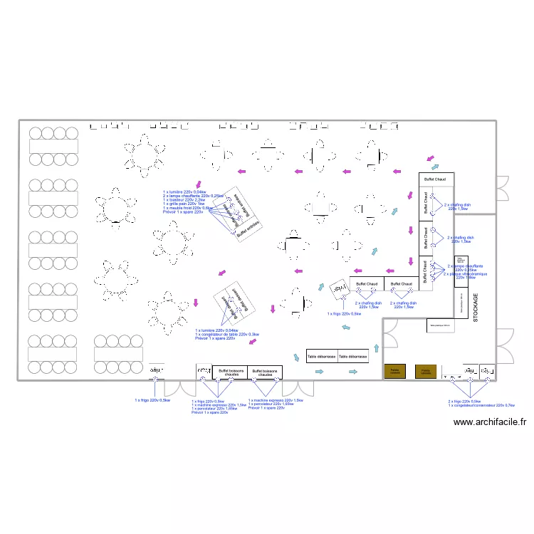 Plan Artistes Hellfest 2025. Plan de 