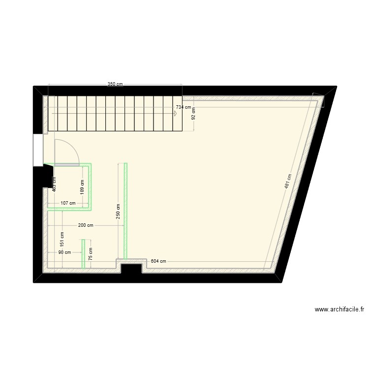 BERGEY 2éme Etage placo. Plan de 0 pièce et 0 m2