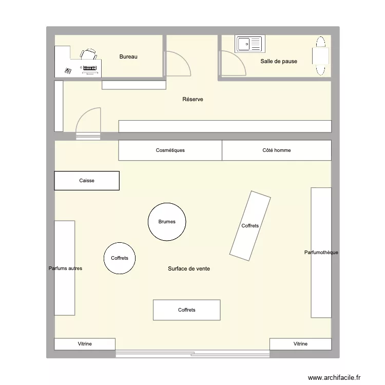 Adop. Plan de 4  et 88 m²