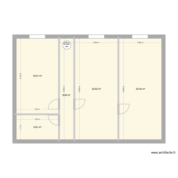 Plan Quentin. Plan de 0 pièce et 0 m2