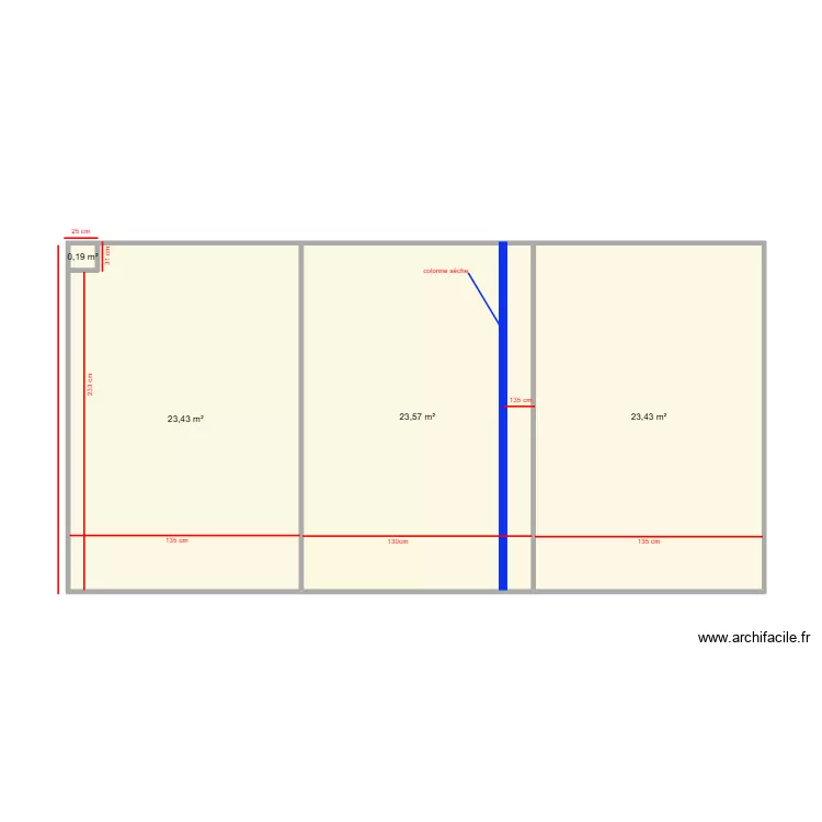 moulure cage d'escalier. Plan de 