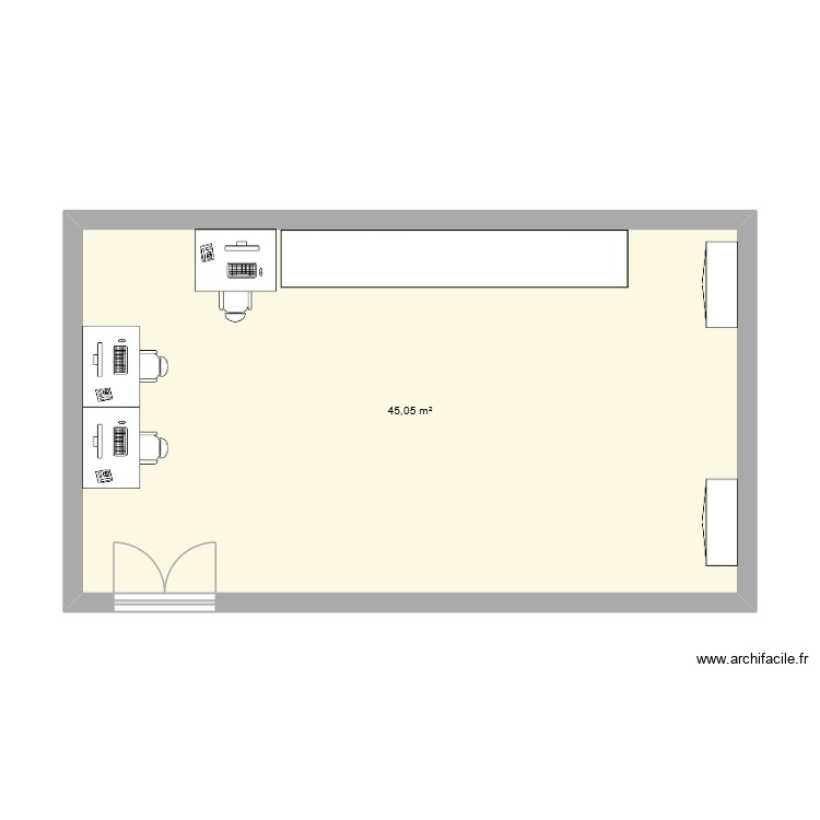 Laboratoire. Plan de 0 pièce et 0 m2