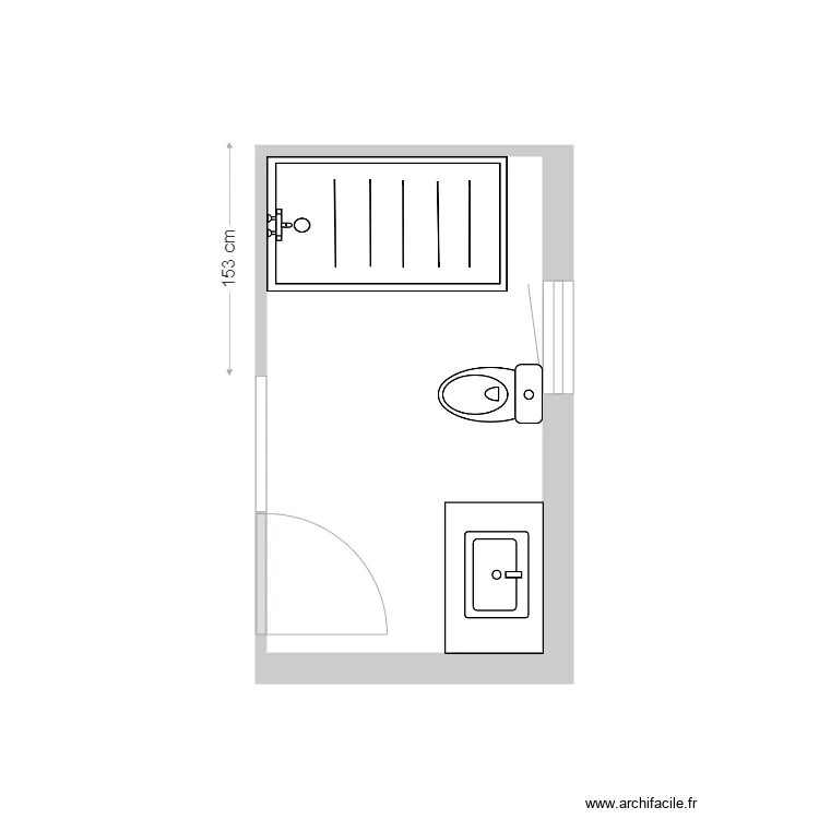 Marsault vers. Douche. Plan de 