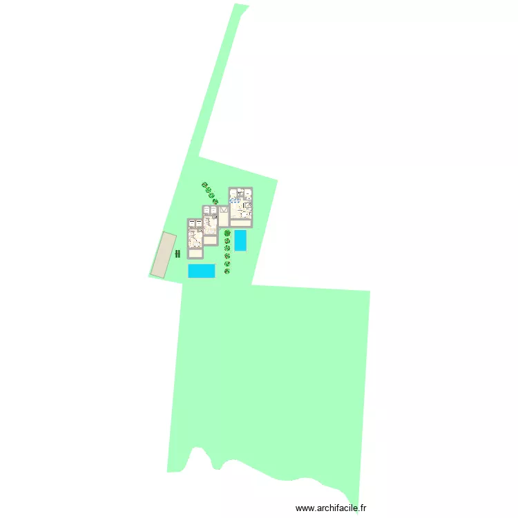 chalet JM 1. Plan de 