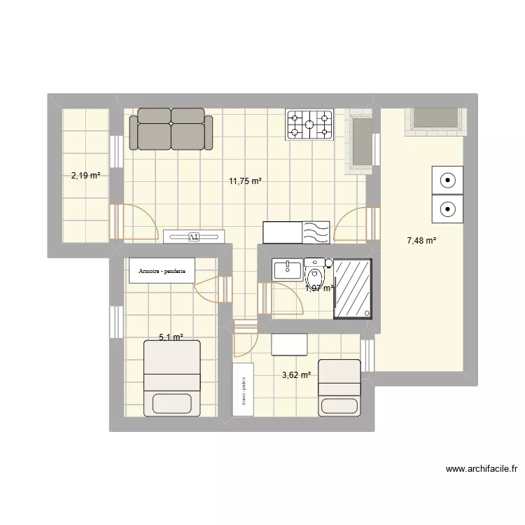 izabella. Plan de 6 Pièces et 32 m² izabella. Plan de 6 Pièces et 32 m²