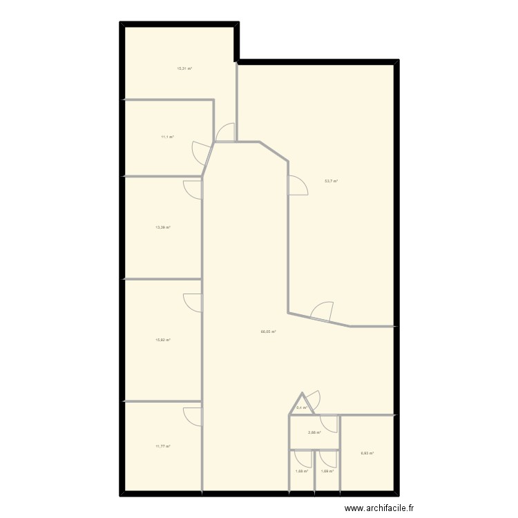 envea equipes ciales. Plan de 0 pièce et 0 m2