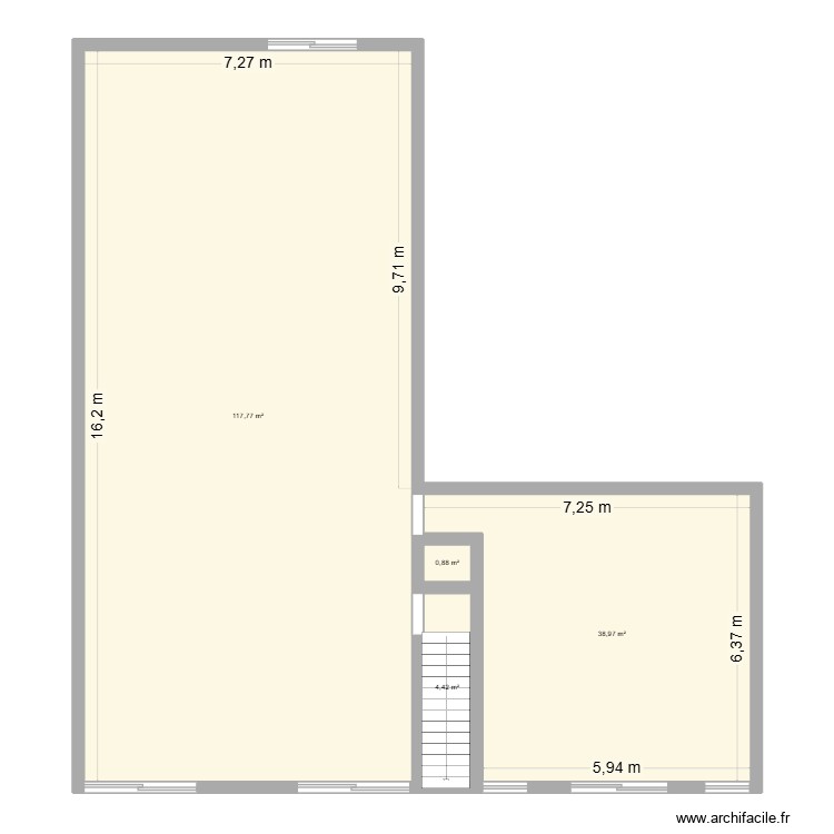 appart 1er version1. Plan de 0 pièce et 0 m2