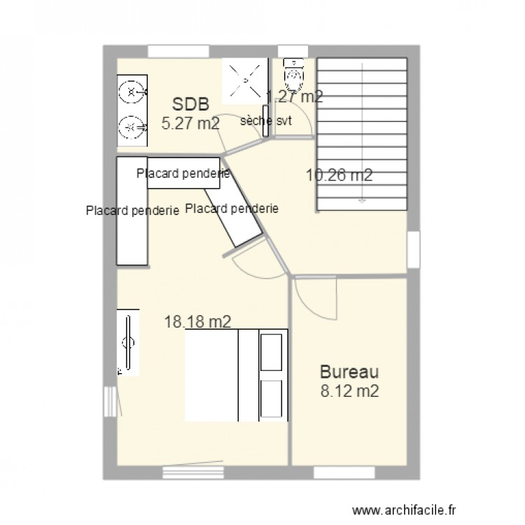 plan damien. Plan de 0 pièce et 0 m2