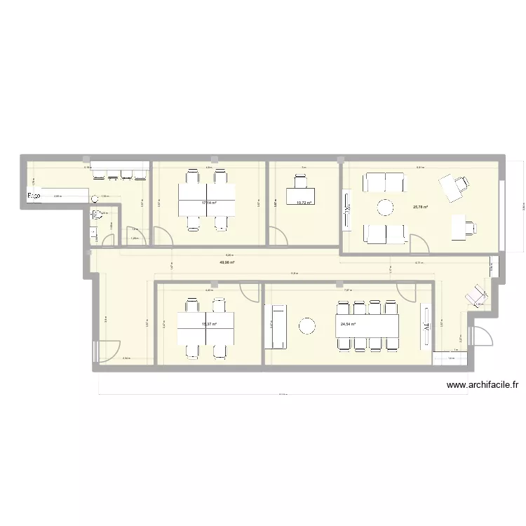 LA DURANNE 10. Plan de 6 pièces et 144 m² LA DURANNE 10. Plan de 6 pièces et 144 m²