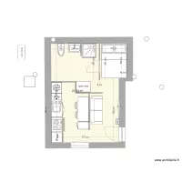 studio isol&eacute; meuble