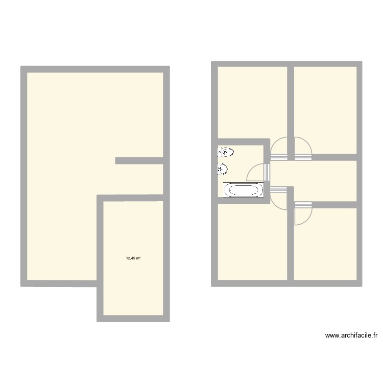 Gragnague visite 2. Plan de 0 pièce et 0 m2