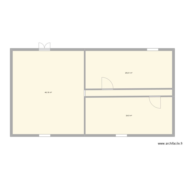 plan d'Isaac. Plan de 0 pièce et 0 m2