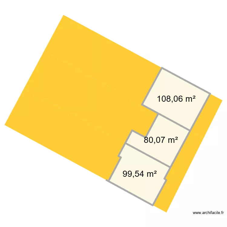 cadastre. Plan de 3 et 288 m² cadastre. Plan de 3 et 288 m²