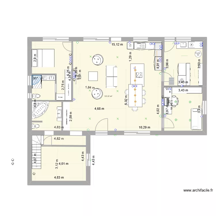 MARTIGNAS 10 &eacute;ssais JJ. Plan de 