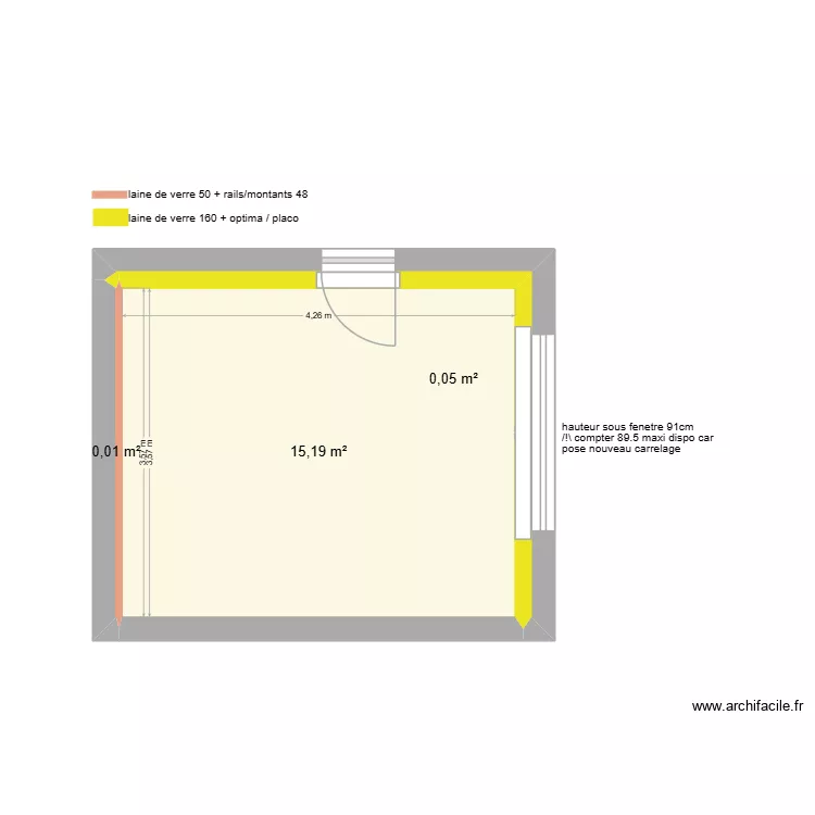 Henriet. Plan de 