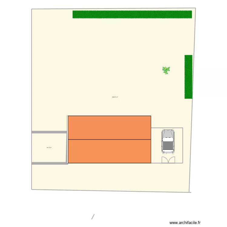 MAISON. Plan de 2 et 461 m² MAISON. Plan de 2 et 461 m²
