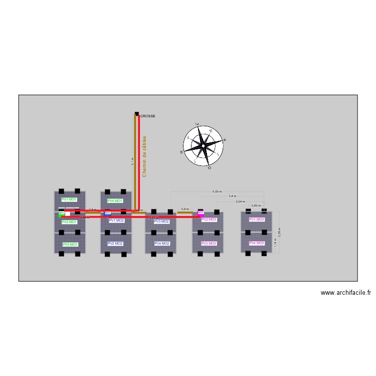 SCARR - 2498-ACTUEL. Plan de 0 pièce et 0 m2