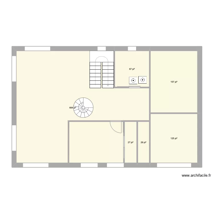 etage_chambres-EST. Plan de 7 et 200 m² etage_chambres-EST. Plan de 7 et 200 m²