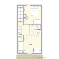 Appartement Hauteville avec escalier