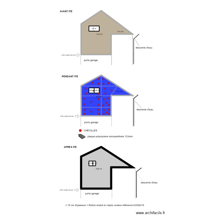 ROY. Plan de 8 pièces et 36 m2