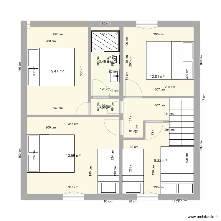 Etage bourglastic wc Etage plus douche sans cotes . Plan de Etage bourglastic wc Etage plus douche sans cotes . Plan de