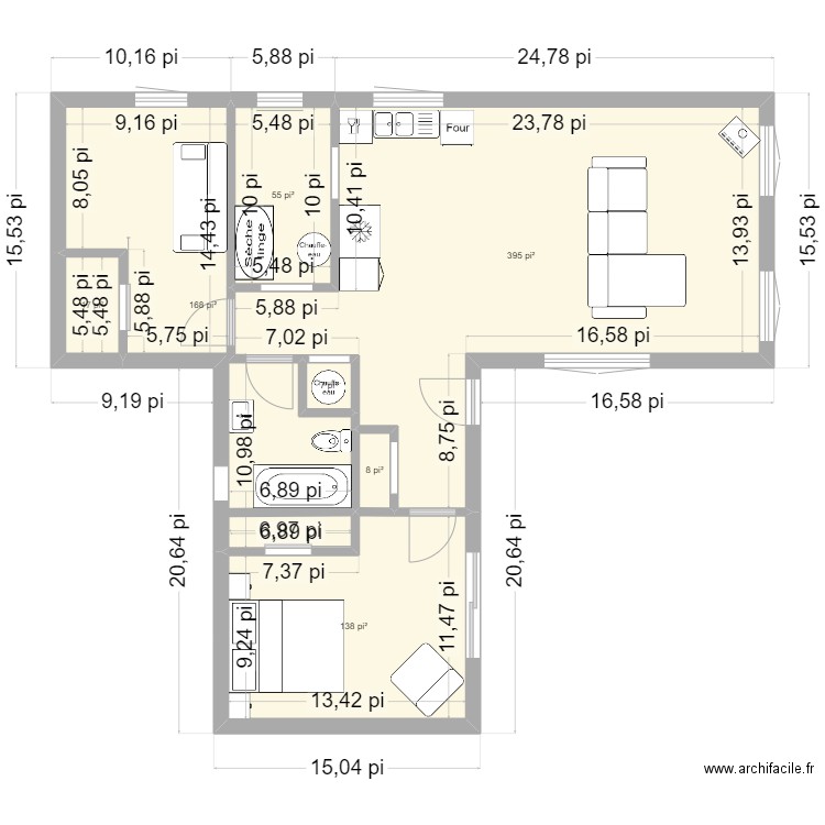 Pod. Plan de 0 pièce et 0 m2