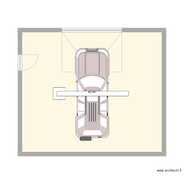 projet garage 2. Plan de 0 pièce et 0 m2
