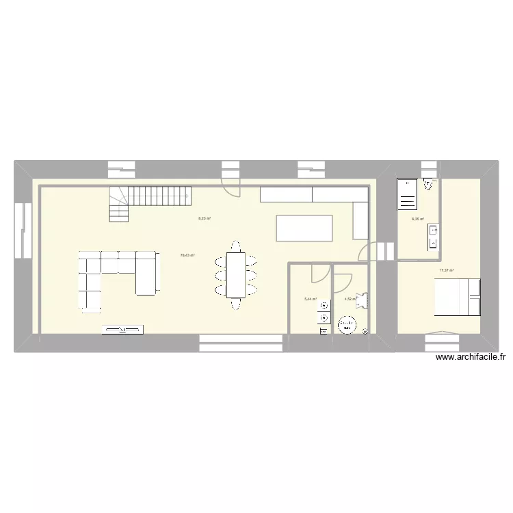 Grange Meillets id&eacute;e n 2. Plan de 