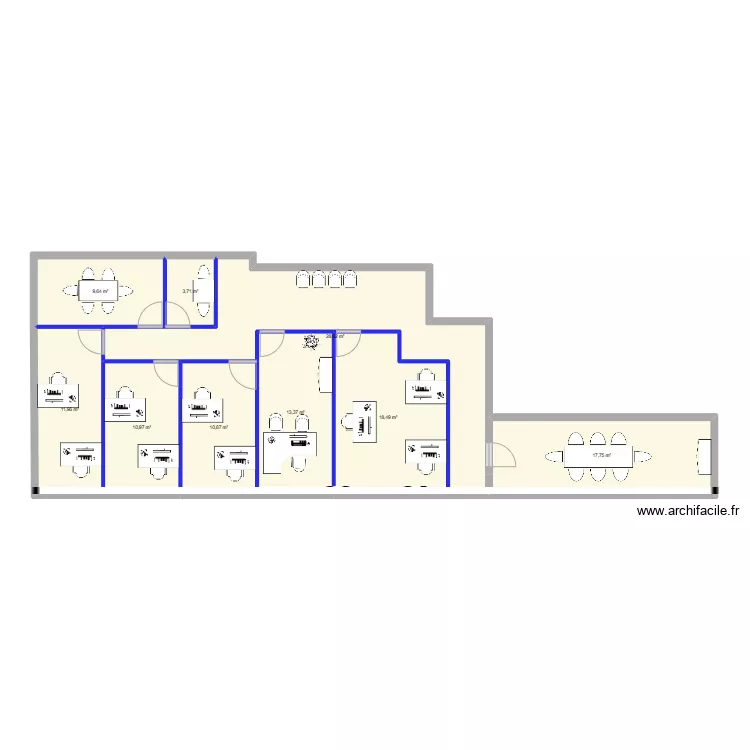 Plan Noilly 7 &egrave;me. Plan de 