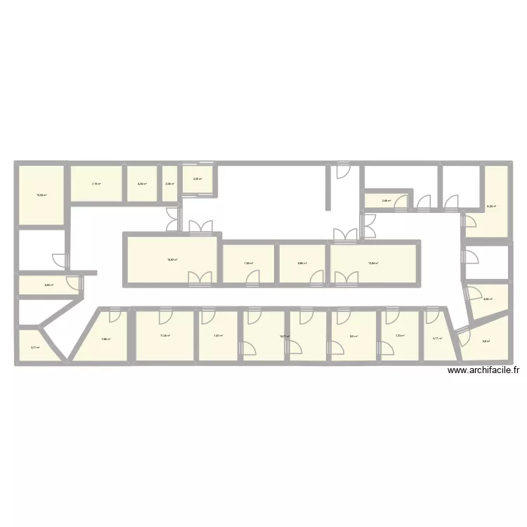 essai 1 bureau. Plan de 22 et 163 m² essai 1 bureau. Plan de 22 et 163 m²
