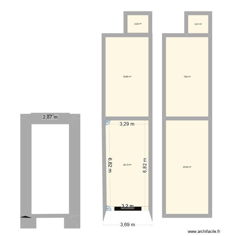 NEAUX. Plan de 0 pièce et 0 m2