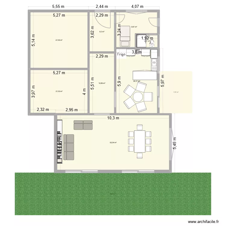 plan rdc 2. Plan de 8 et 155 m² plan rdc 2. Plan de 8 et 155 m²