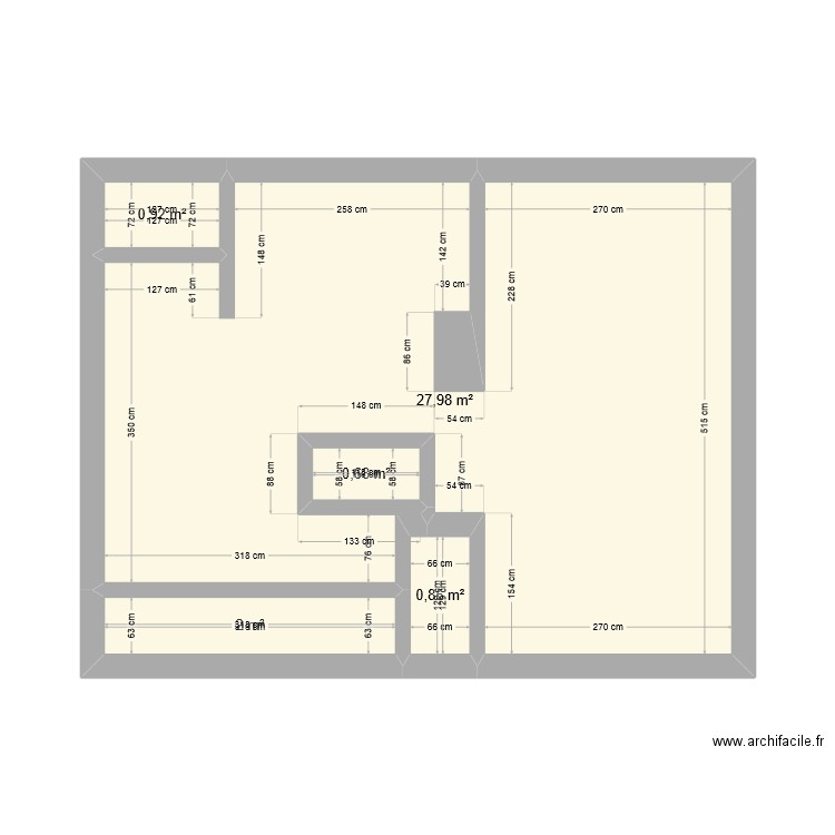 combles Kevin v2. Plan de 0 pièce et 0 m2