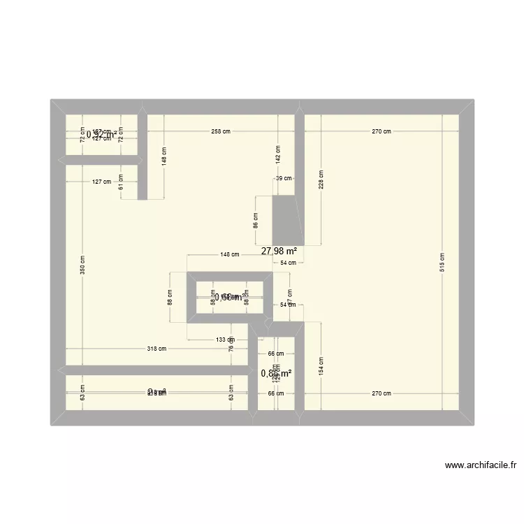 combles Kevin v2. Plan de 