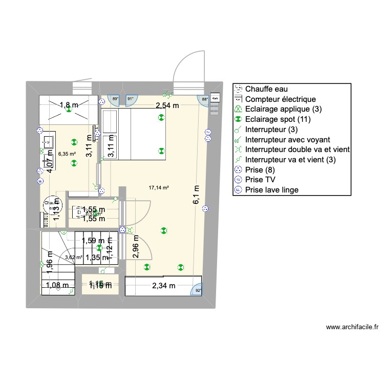 Sous Sol bethmale ELEC. Plan de 0 pièce et 0 m2