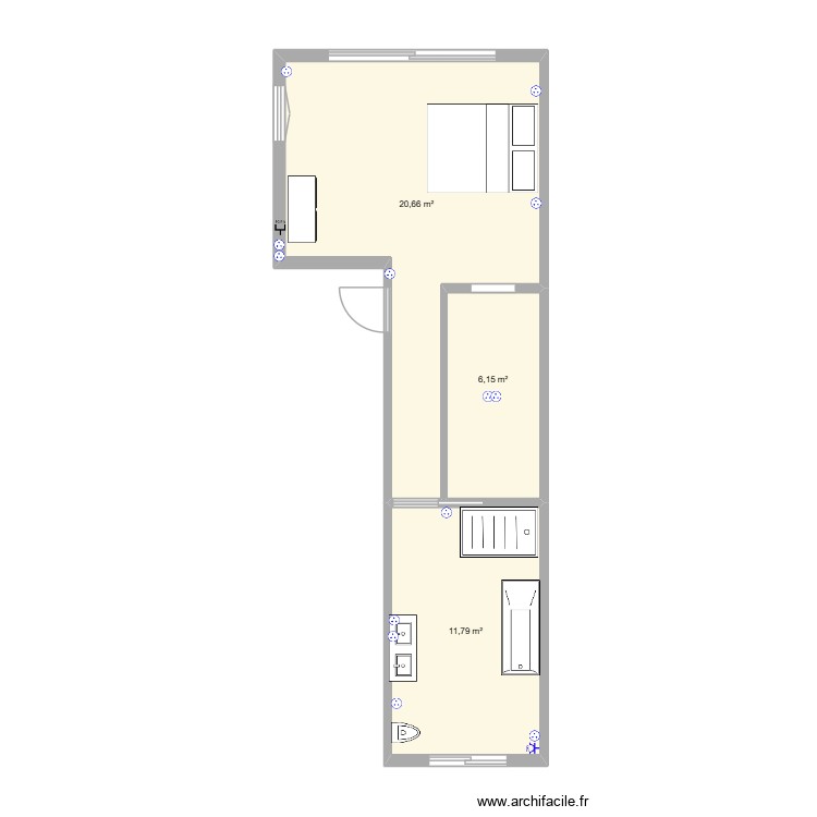 agrandissement. Plan de 0 pièce et 0 m2